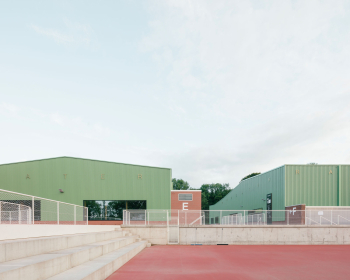 Centre sportif de Loverval, Label architecture © Stijn Bollaert